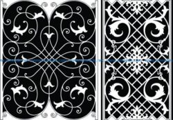 Design pattern panel screen E0008907 file cdr and dxf free vector download for Laser cut CNC