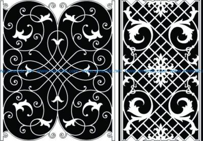Design pattern panel screen E0008907 file cdr and dxf free vector download for Laser cut CNC