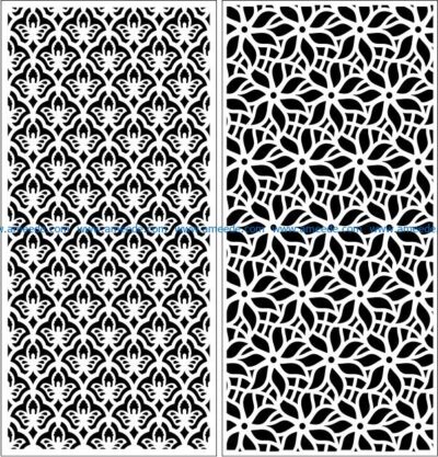 Design pattern panel screen E0008938 file cdr and dxf free vector download for Laser cut CNC