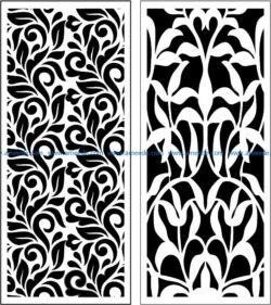 Design pattern panel screen E0009029 file cdr and dxf free vector download for Laser cut CNC