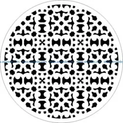 Decorative motifs circle E0009428 file cdr and dxf free vector download for Laser cut