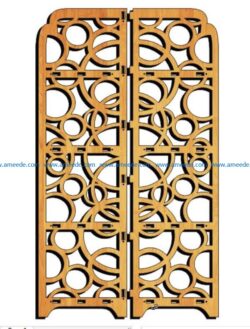 Design pattern panel screen E0009114 file cdr and dxf free vector download for Laser cut CNC