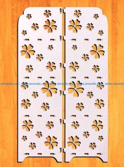 Design pattern panel screen E0009194 file cdr and dxf free vector download for Laser cut CNC