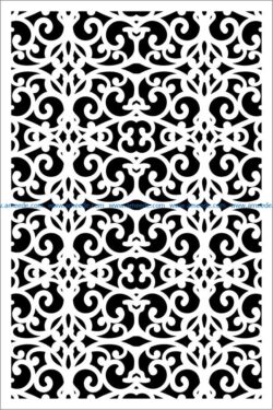 Design pattern panel screen E0009340 file cdr and dxf free vector download for Laser cut CNC