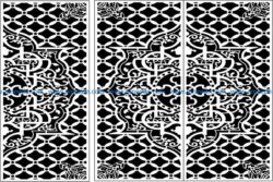 Design pattern panel screen E0009541 file cdr and dxf free vector download for Laser cut CNC