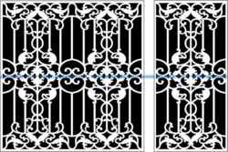 Design pattern panel screen E0009544 file cdr and dxf free vector download for Laser cut CNC