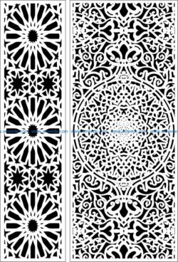 Design pattern panel screen E0009728 file cdr and dxf free vector download for Laser cut CNC