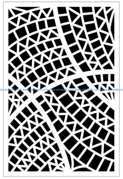 Design pattern panel screen E0009852 file cdr and dxf free vector download for Laser cut CNC