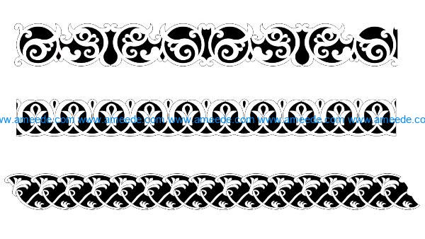 Design pattern woodcarving E0009927 file dxf free vector download for Laser cut CNC