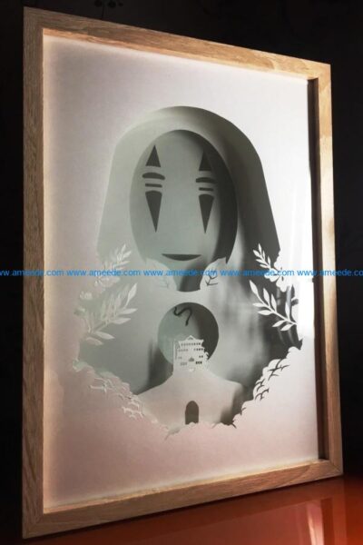 Faceless animation light paintings file cdr and dxf free vector download for Laser cut