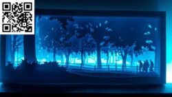 Mikes landscapes light paintings file cdr and dxf free vector download for Laser cut