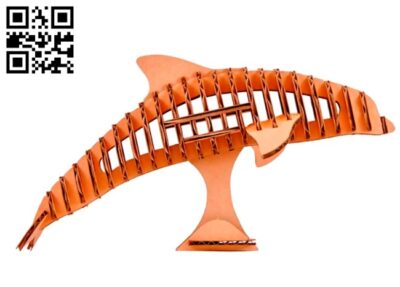 Dolphin file cdr and dxf free vector download for Laser cut