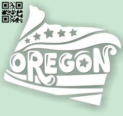 Oregon E0010528 file cdr and dxf free vector download for Laser cut