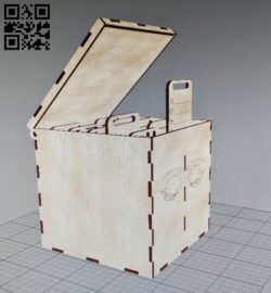 Box E0010851 file cdr and dxf free vector download for Laser cut