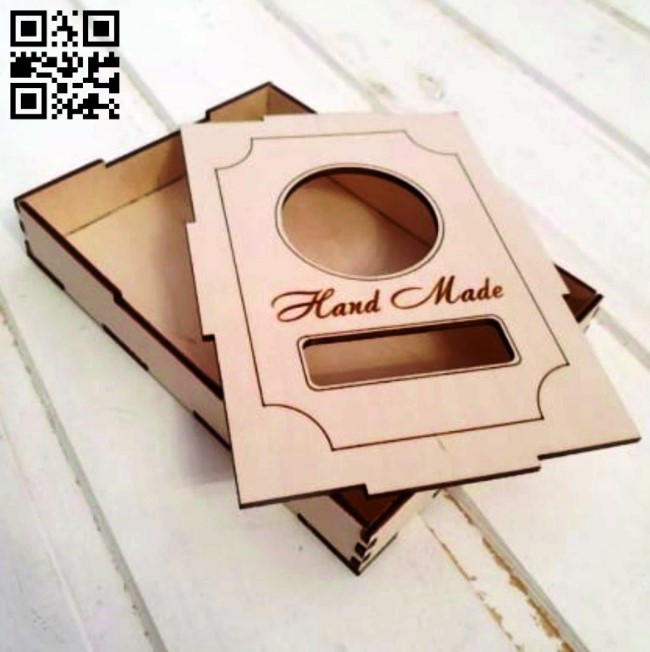 Box E0010900 file cdr and dxf free vector download for Laser cut