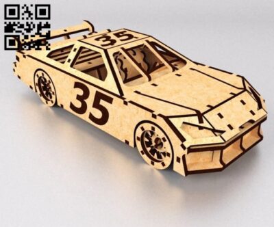 Nascar E0010719 file cdr and dxf free vector download for laser cut