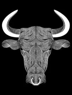 3D illusion led lamp Buffalo head E0011124 file cdr and dxf free vector download for laser engraving machines