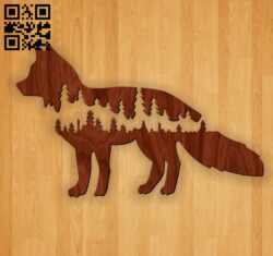 Fox E0010952 file cdr and dxf free vector download for Laser cut Plasma