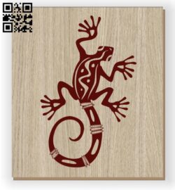 Lizard E0011126 file cdr and dxf free vector download for laser engraving machines