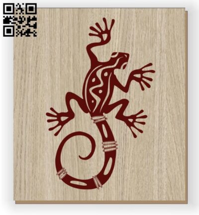 Lizard E0011126 file cdr and dxf free vector download for laser engraving machines1