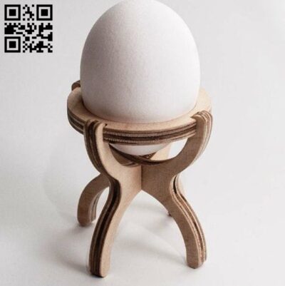 Egg stand E0011624 file cdr and dxf free vector download for Laser cut