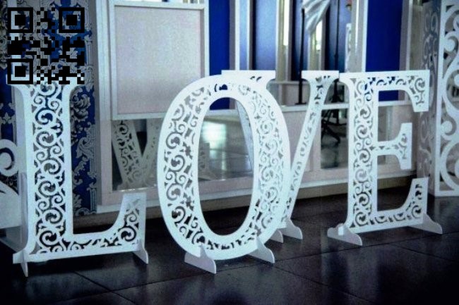 Love E0011706 File Cdr And Dxf Free Vector Download For Laser Cut