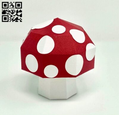 Mushroom E0011688 file cdr and dxf free vector download for Laser cut