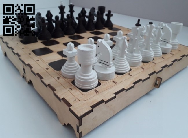 Laser Cut Travel Chess Set - Instructables