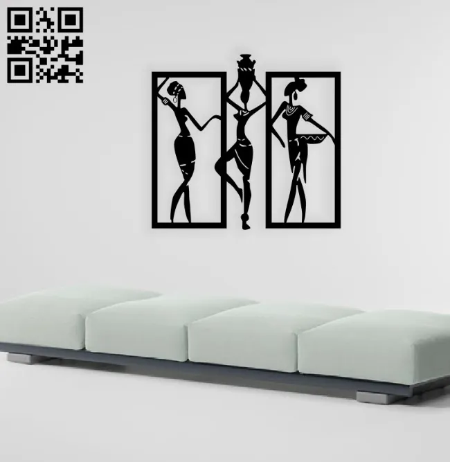 African women wall decor