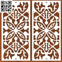 Design Pattern  H G0000179 file cdr and dxf free vector download for CNC cut