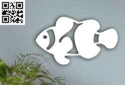 Underwater Image G0000076 file cdr and dxf free vector download for CNC cut