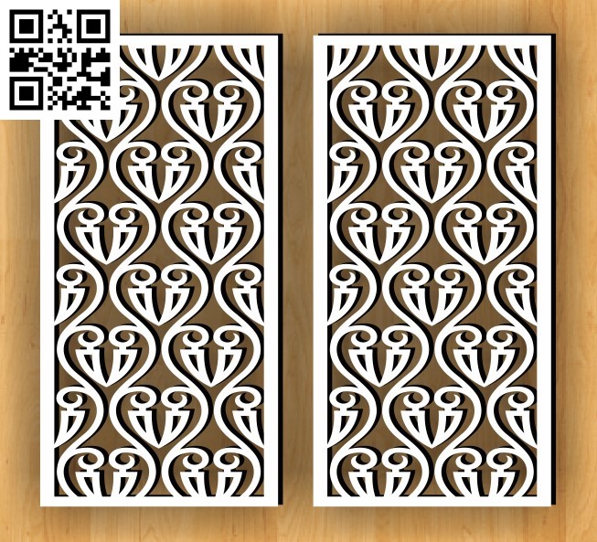 Design pattern panel screen D