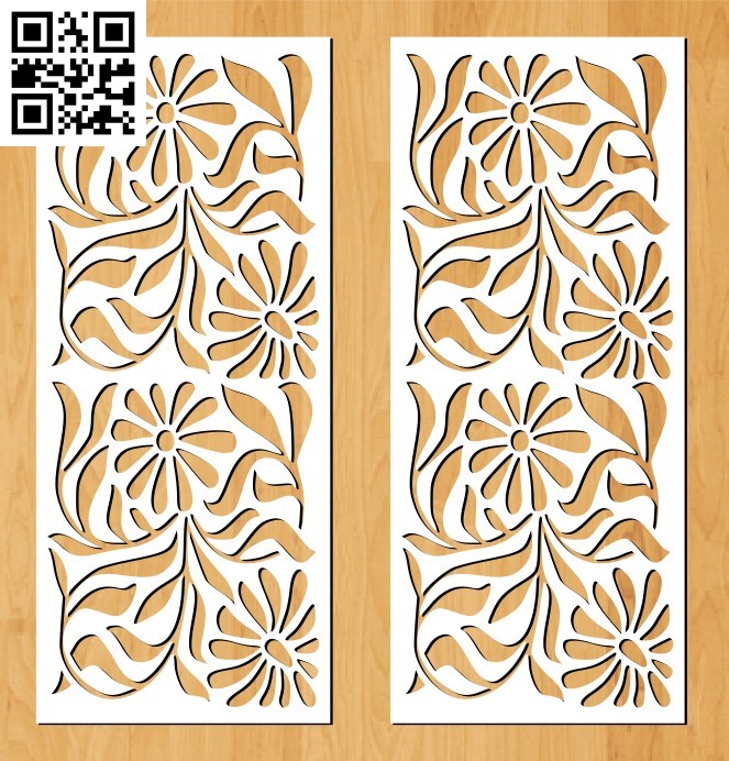 Design pattern panel screen