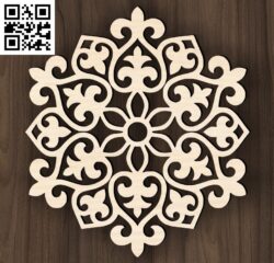 Laser Cut Placemats G0000463 file cdr and dxf free vector download for CNC cut