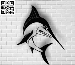 Marlin G0000436 file cdr and dxf free vector download for CNC cut