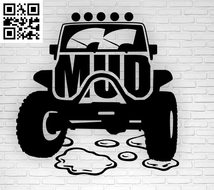 Mud Offroad Sticker