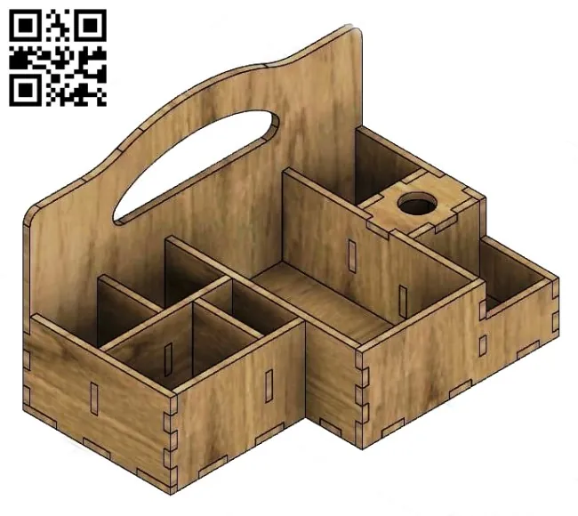 Organizer E0016586 file pdf free vector download for laser cut