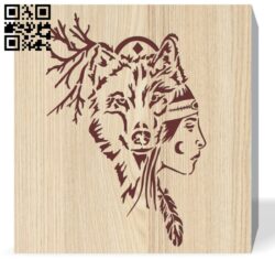 Werewolves E0016487 file pdf free vector download for laser engraving machine