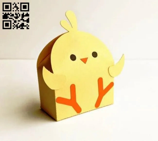 Chick box E0016734 file pdf free vector download for laser cut