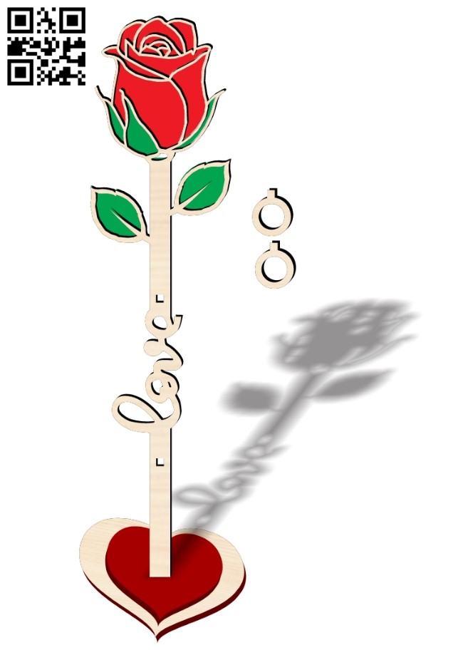 free vector rose Flower Vector CDR File - Free Vector