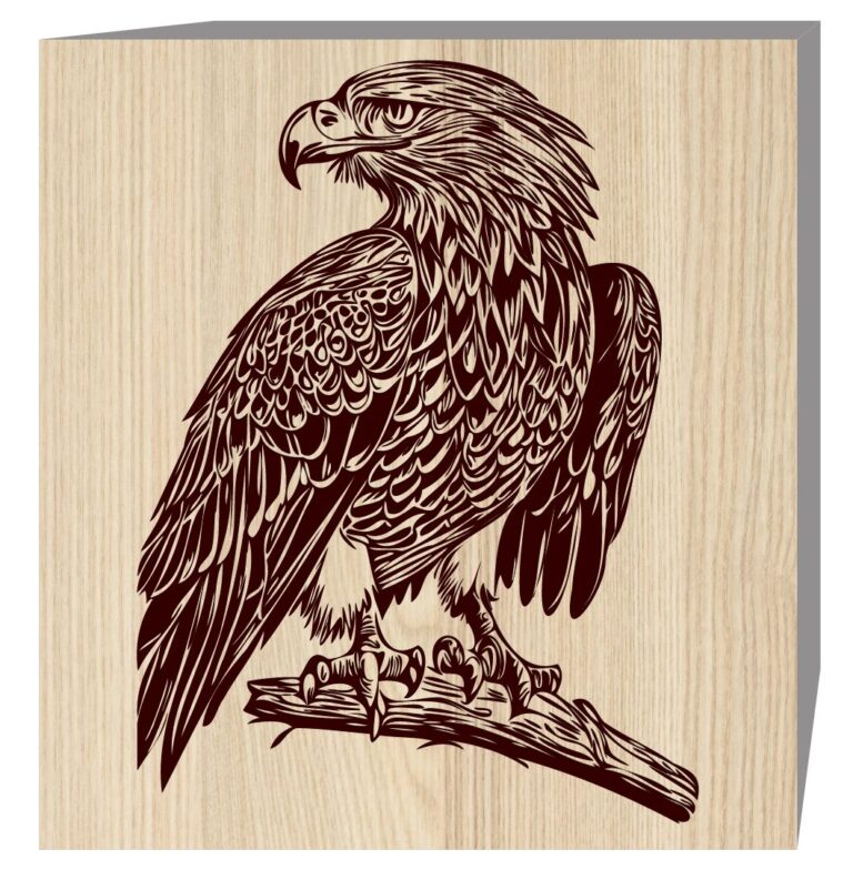 Eagle E0019631 file cdr and dxf free vector download for laser ...