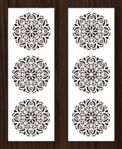 Design pattern screen E0021058 file cdr and dxf free vector download for laser cut cnc