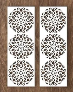 Design pattern screen E0021131 file cdr and dxf free vector download for laser cut cnc