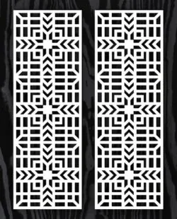 Design pattern screen E0021340 file cdr and dxf free vector download for laser cut cnc