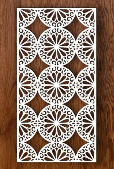 Design pattern screen E0021344 file cdr and dxf free vector download for laser cut cnc