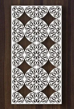 Design pattern screen E0021345 file cdr and dxf free vector download for laser cut cnc