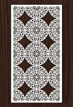 Design pattern screen E0021342 file cdr and dxf free vector download for laser cut cnc