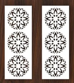 Design pattern screen E0021057 file cdr and dxf free vector download for laser cut cnc