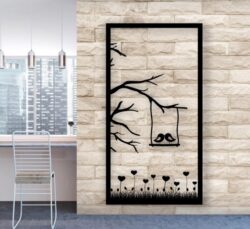 Birds wall decor E0022119 file cdr and dxf free vector download for Laser cut plasma