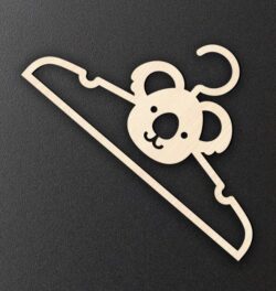Koala hanger E0022196 file cdr and dxf free vector download for Laser cut